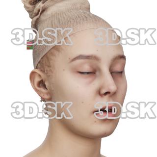 Anneli Raw Morph Scan - 07 Eye lid Close Jaw…